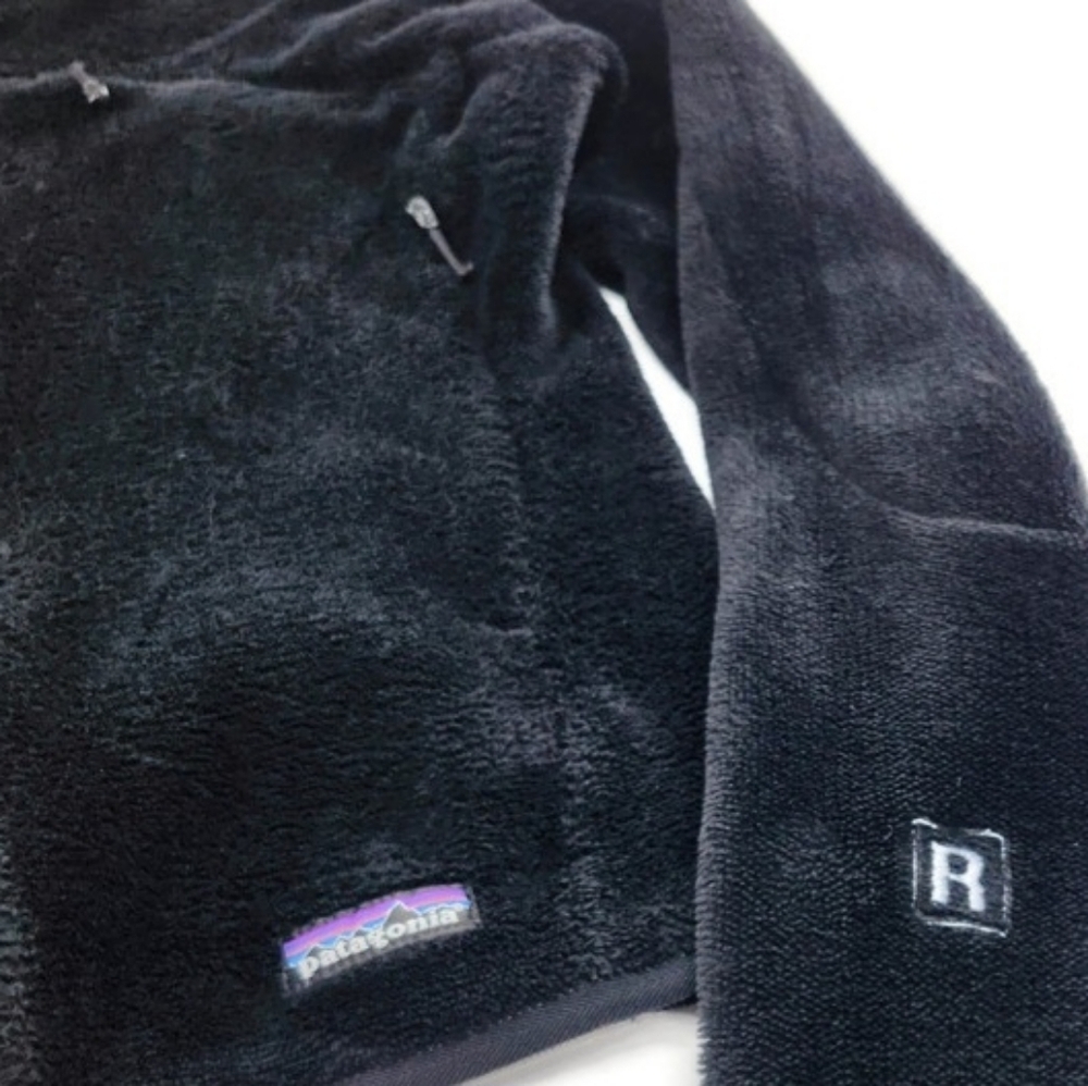 Patagonia Black Regulator Polartech Deep Fluffy Pile Full-Zip Fleece Jacket - Picture 5 of 12